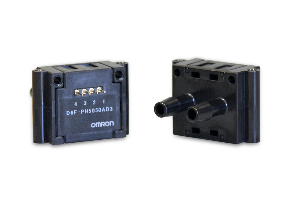 Highly accurate and rugged differential pressure sensor from Omron available through TTI, Inc.